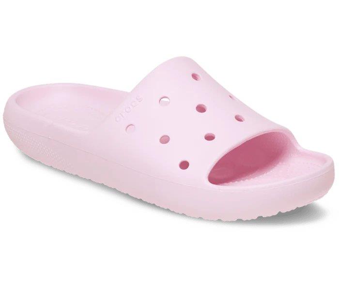 Crocs Classic Slide v2 Unisex Terlik 209401-6ZW Pink Milk