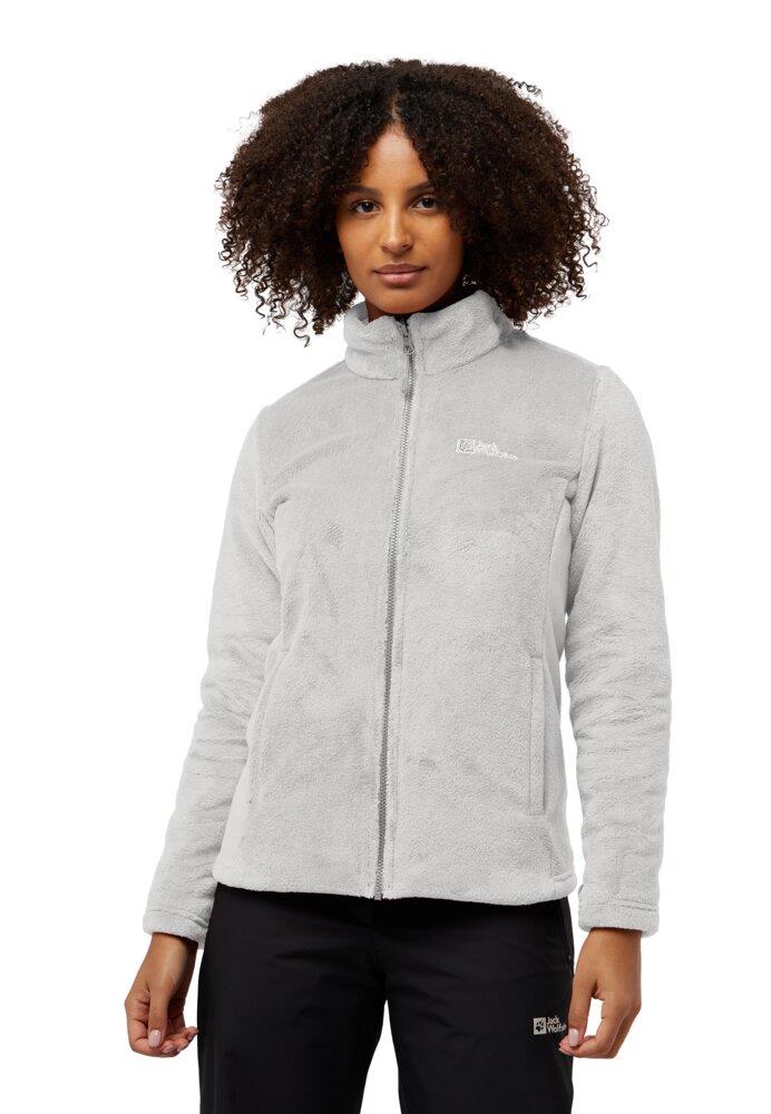 Jack Wolfskin Rotwand 3IN1 JKT W Kadın Outdoor Ceket A60333-1388 Graphite