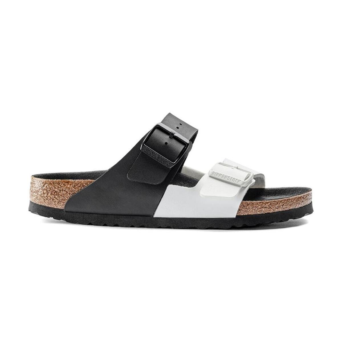 Birkenstock Arizona BF Split Unisex Terlik 1019703-Black/White