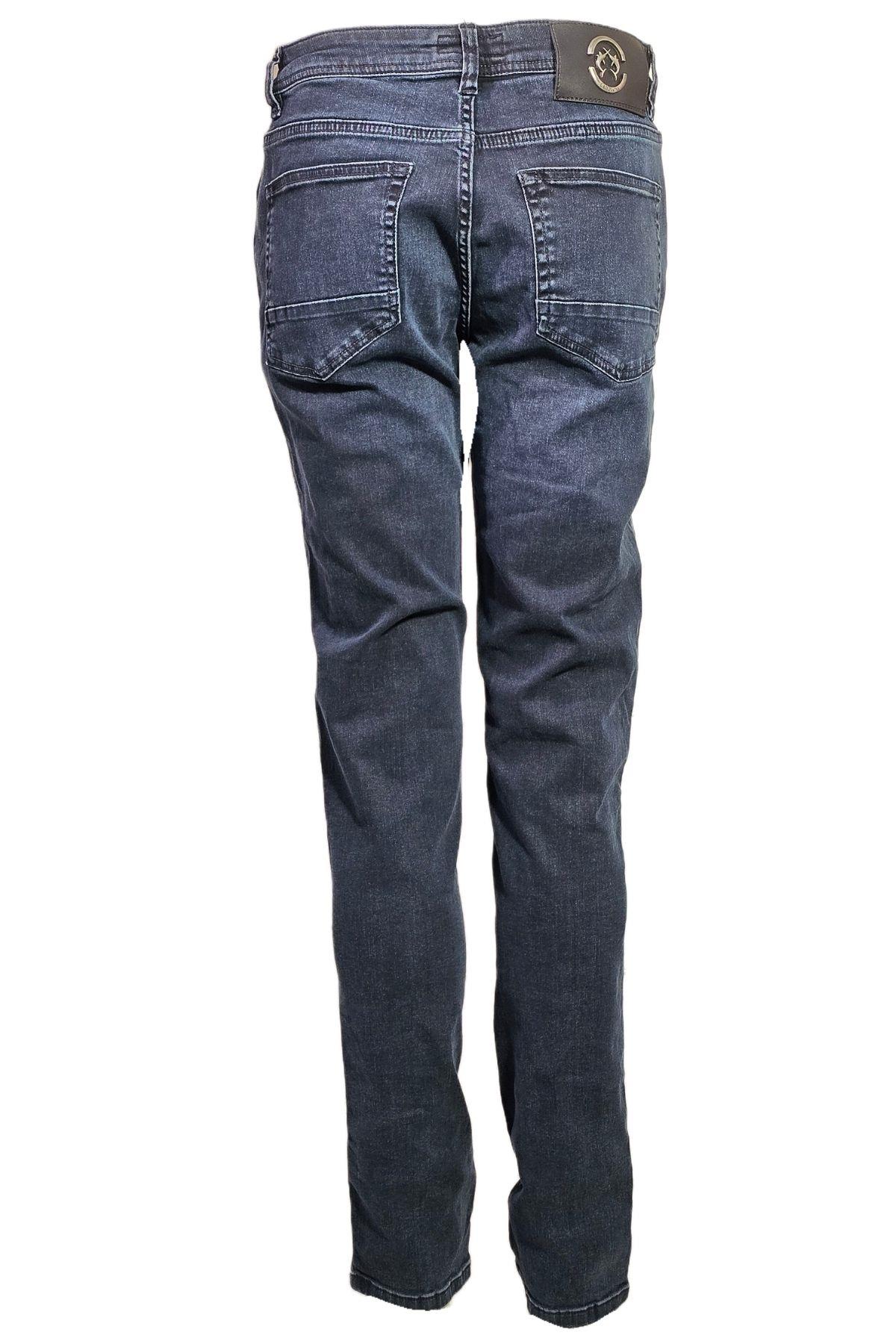 Campione 3779601 Erkek Kot Pantolon Blue Black