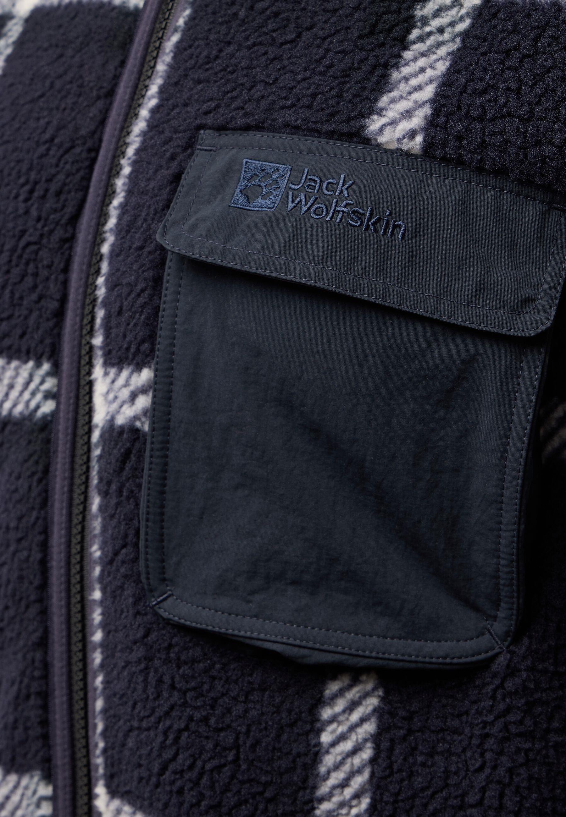 Jack Wolfskin Felslicht Check JKT M Erkek Outdoor Ceket A60058-C0413 Dark Navy