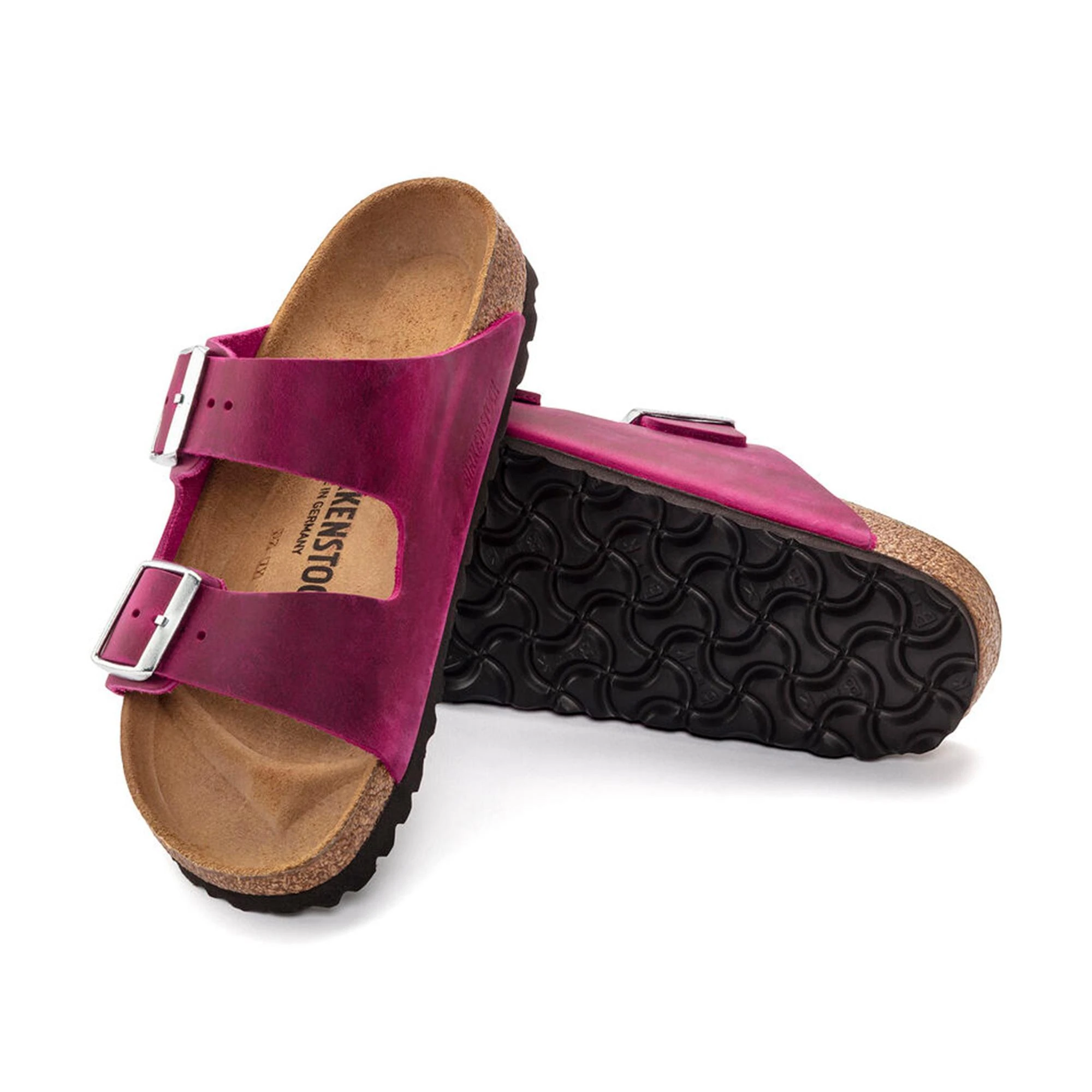Birkenstock Arizona LEOI Kadın Terlik 1024133-Festival Fuchsia