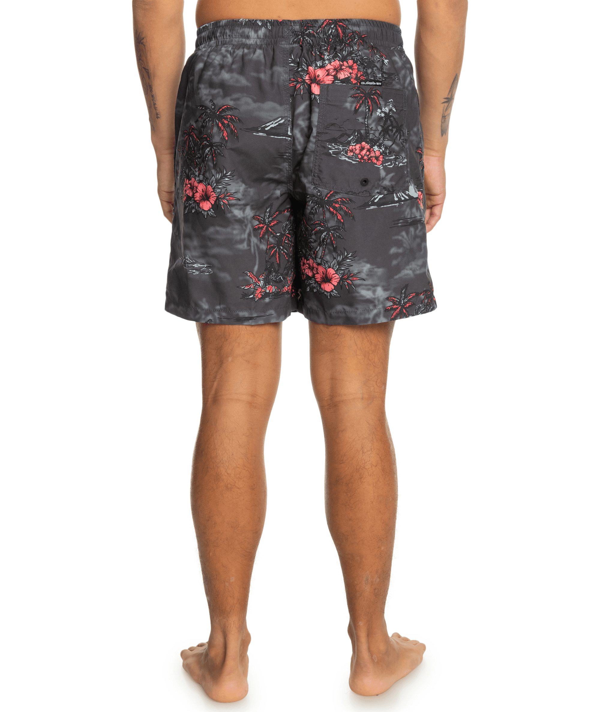 Quiksilver Longmanhill Volley Erkek Şort EQYJV04063-Tarmac