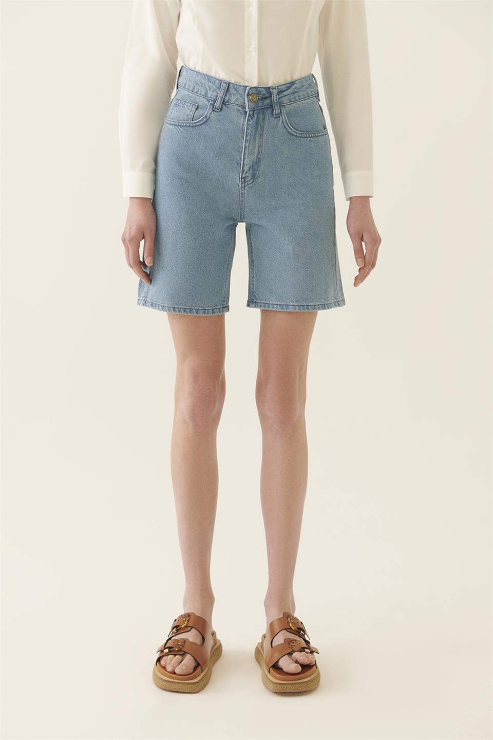 Perspective Romets Denim Şort