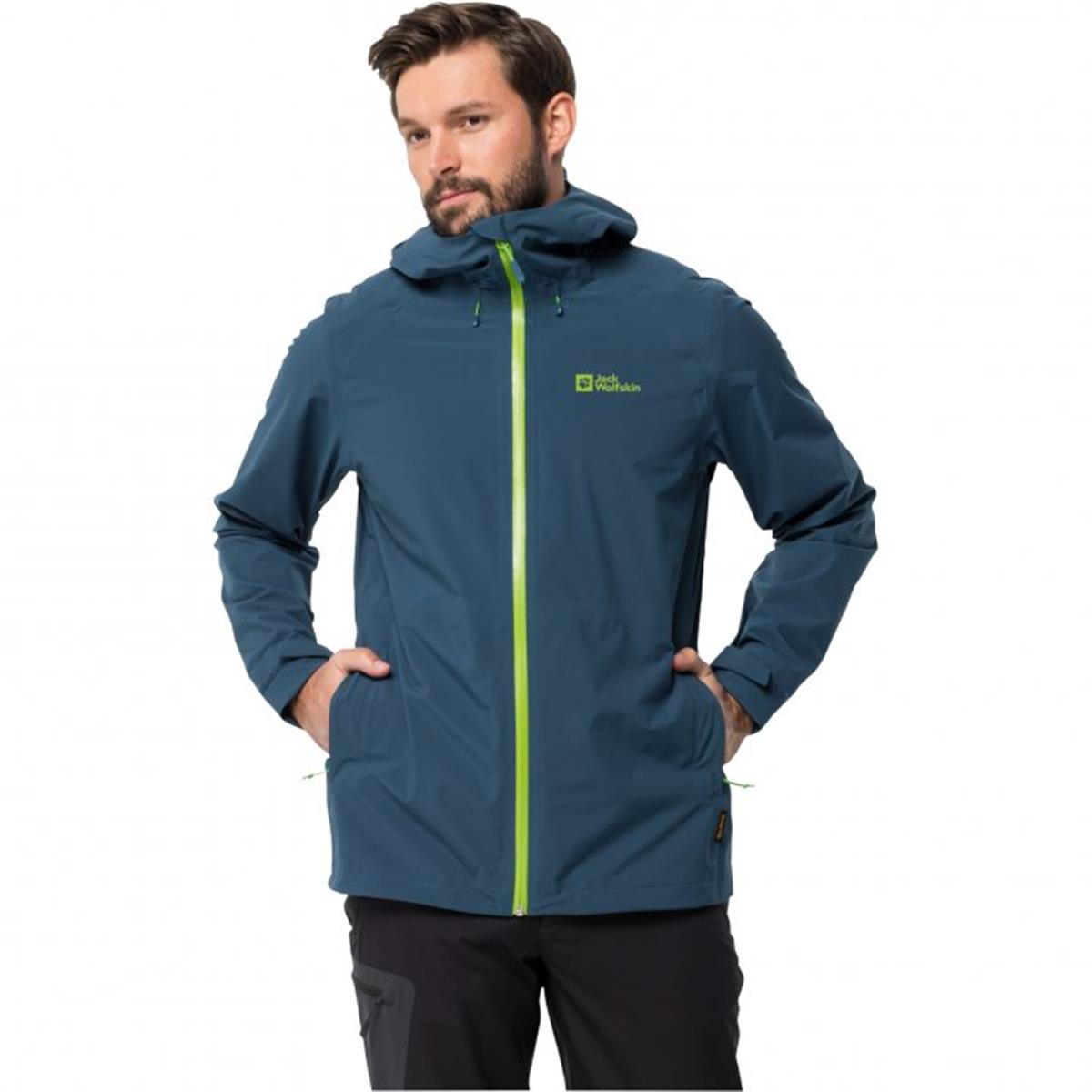 Jack Wolfskin Feldberg Hoody Erkek Ceket 1306922-1274 Dark Sea