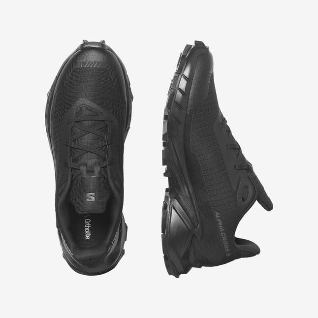 Salomon Alphacross 5 W Kadın Outdoor Ayakkabı L47312700 Black/Black/Ebony