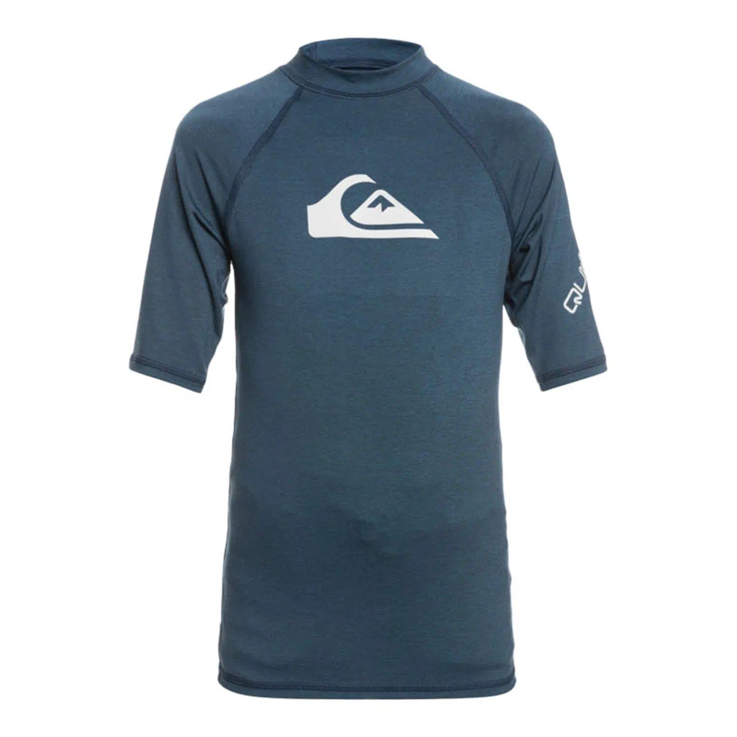 Quiksilver All Time UV Korumalı Kısa Kollu Çocuk Mayosu EQBWR03212-Navy