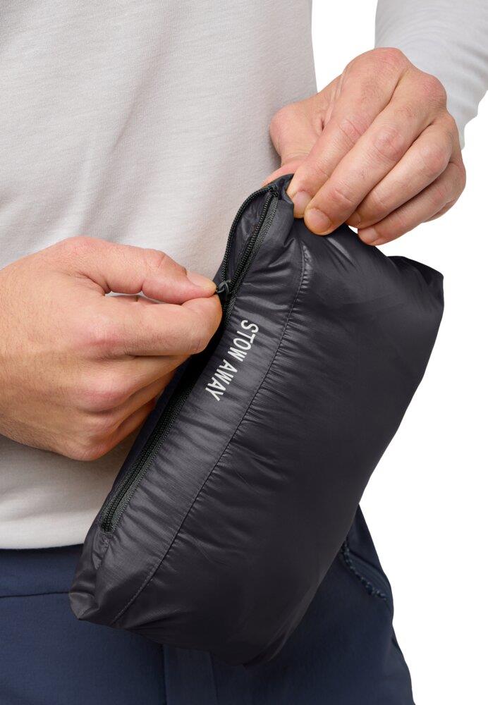 Jack Wolfskin Passamani Down Vest M Erkek Outdoor Yelek A61840-6350 Phantom