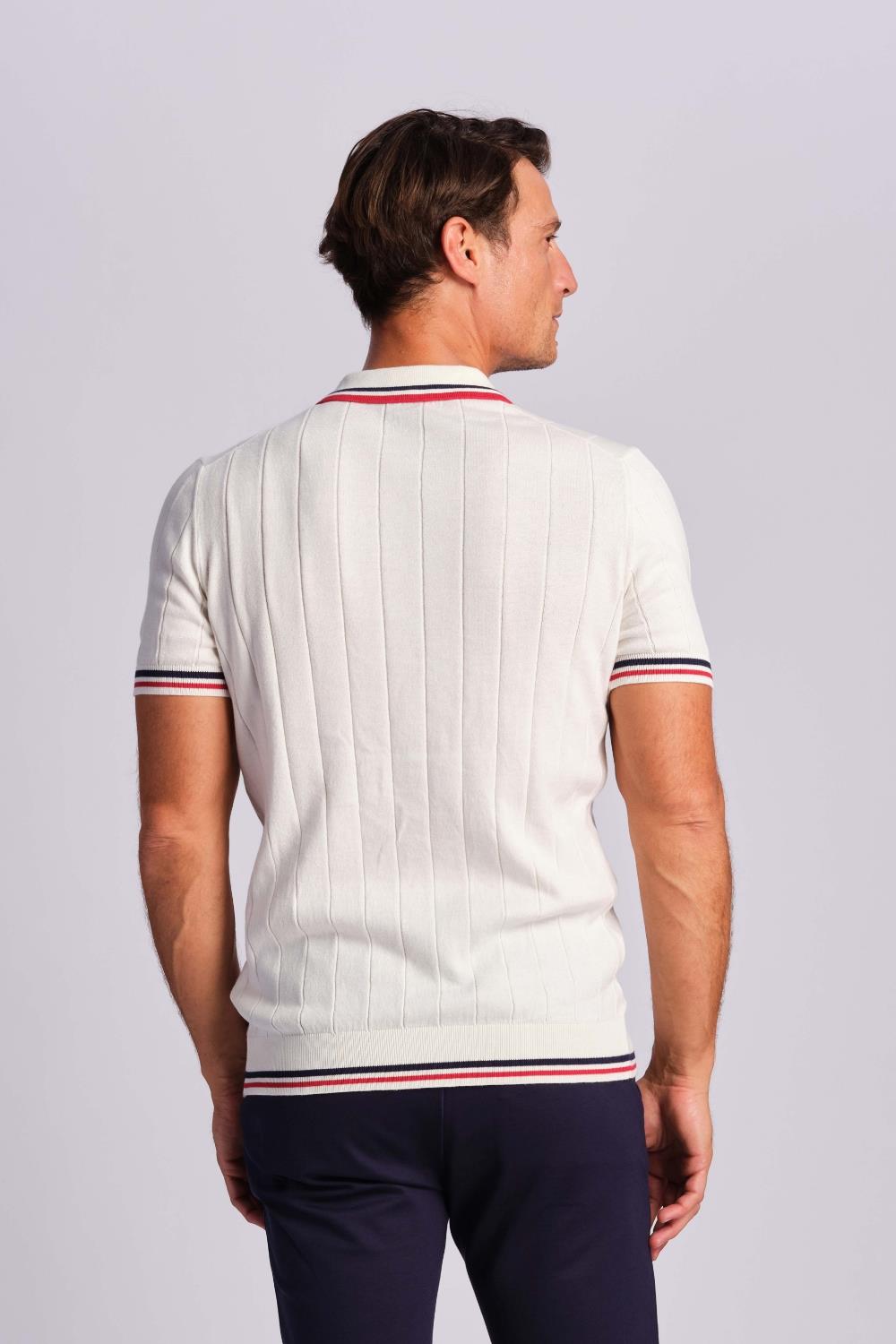 Ruck & Maul Erkek Polo T-Shirt 25064-1143 Marshmallow