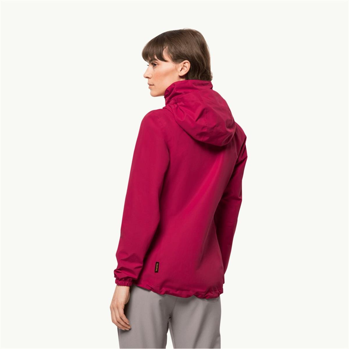Jack Wolfskin Stormy Point 2L JKT Kadın Ceket 1111202-2160 Cranberry