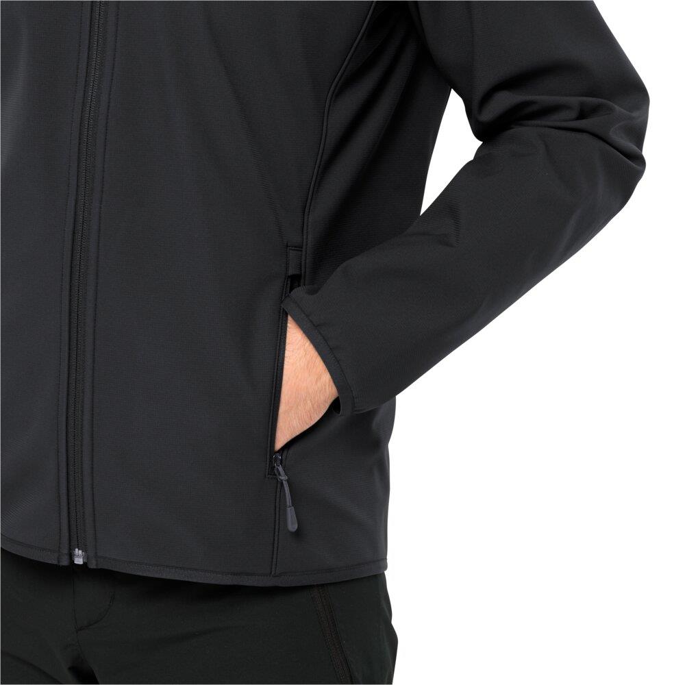 Jack Wolfskin Bornberg Hoody M Erkek Outdoor Ceket 1307471-6000 Black