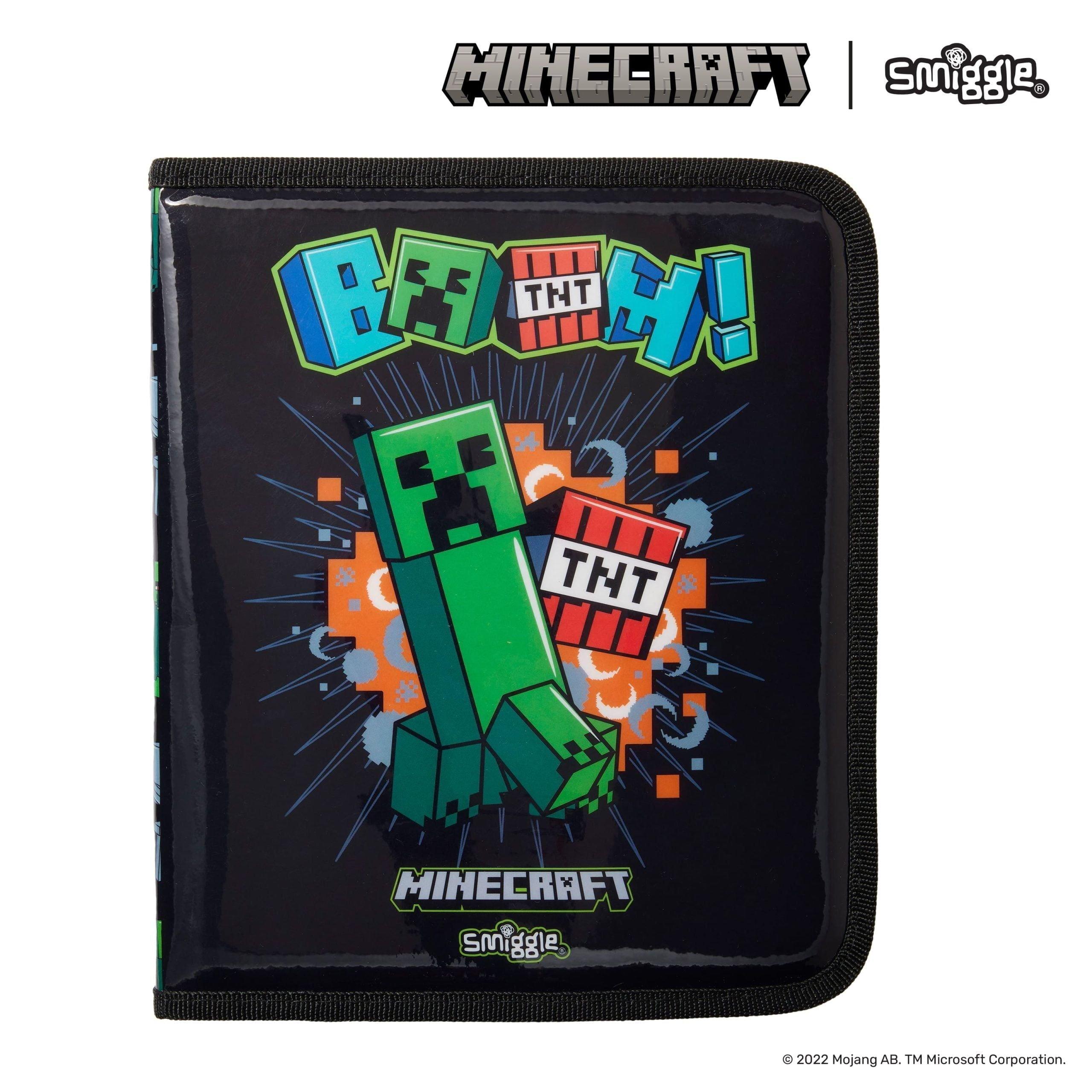 Smiggle - Minecraft Kırtasiye Seti ve Kalem Kutusu