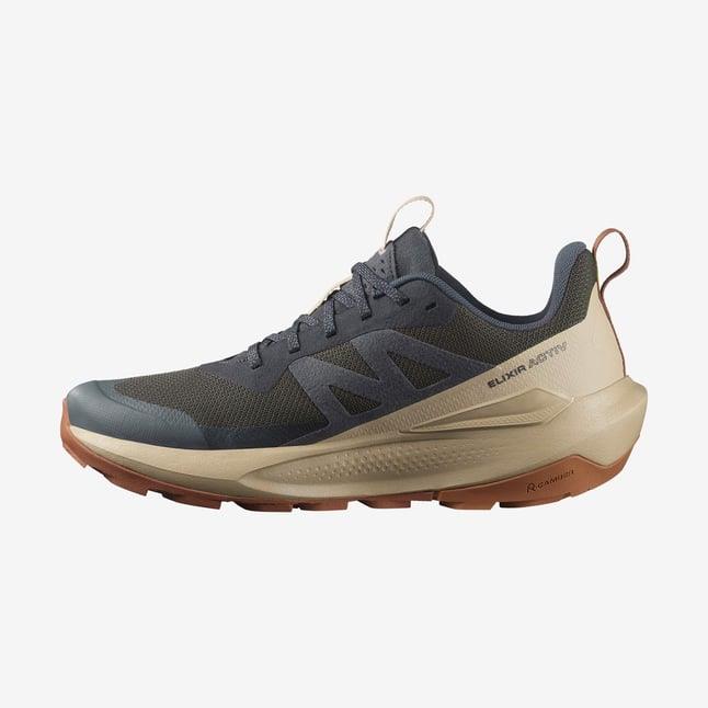 Salomon Elixir Activ GTX Erkek Outdoor Ayakkabı L47560400 Phantom/Safari/Caramel Cafe