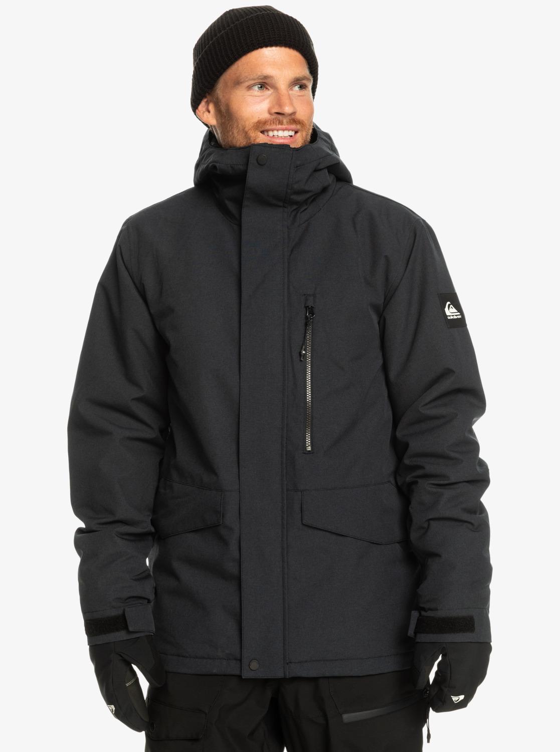 Quiksilver Mission Solid JK Snowboard Ceketi EQYTJ03266-KVJ0 Black
