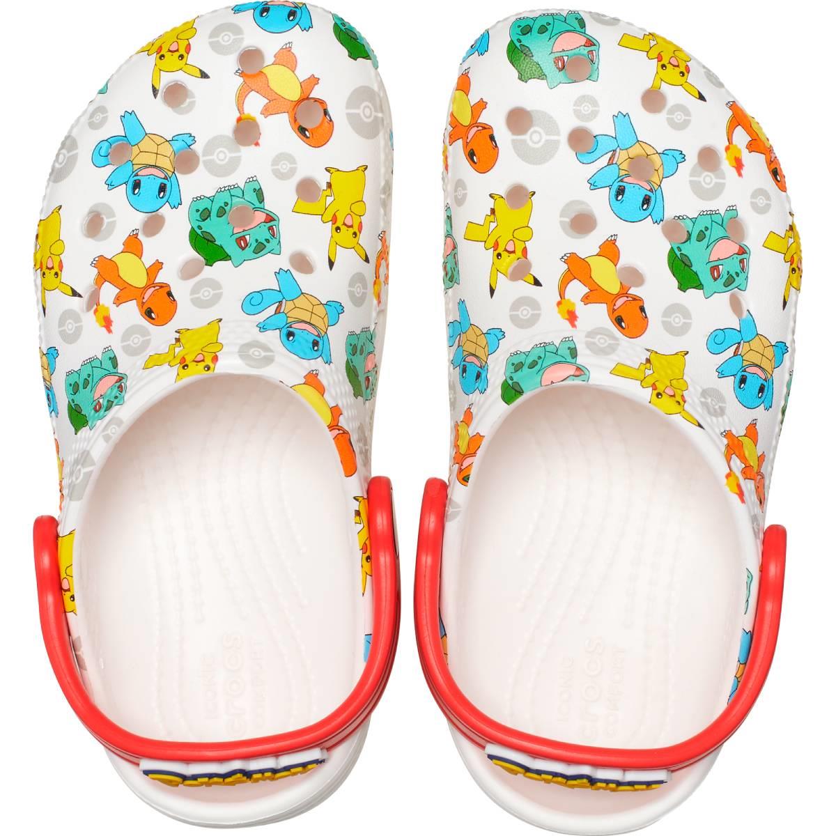 Crocs Pokemon Classic Clog Çocuk Terlik 207739-94S White/Multi