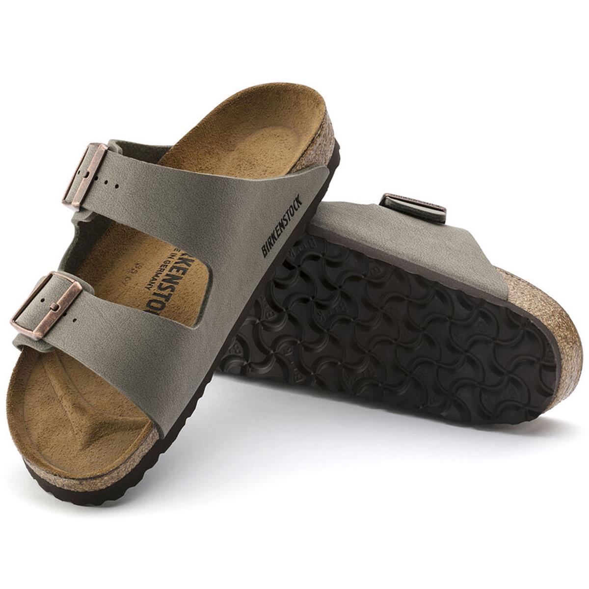 Birkenstock Arizona BF NU Unisex Terlik 151213-Stone