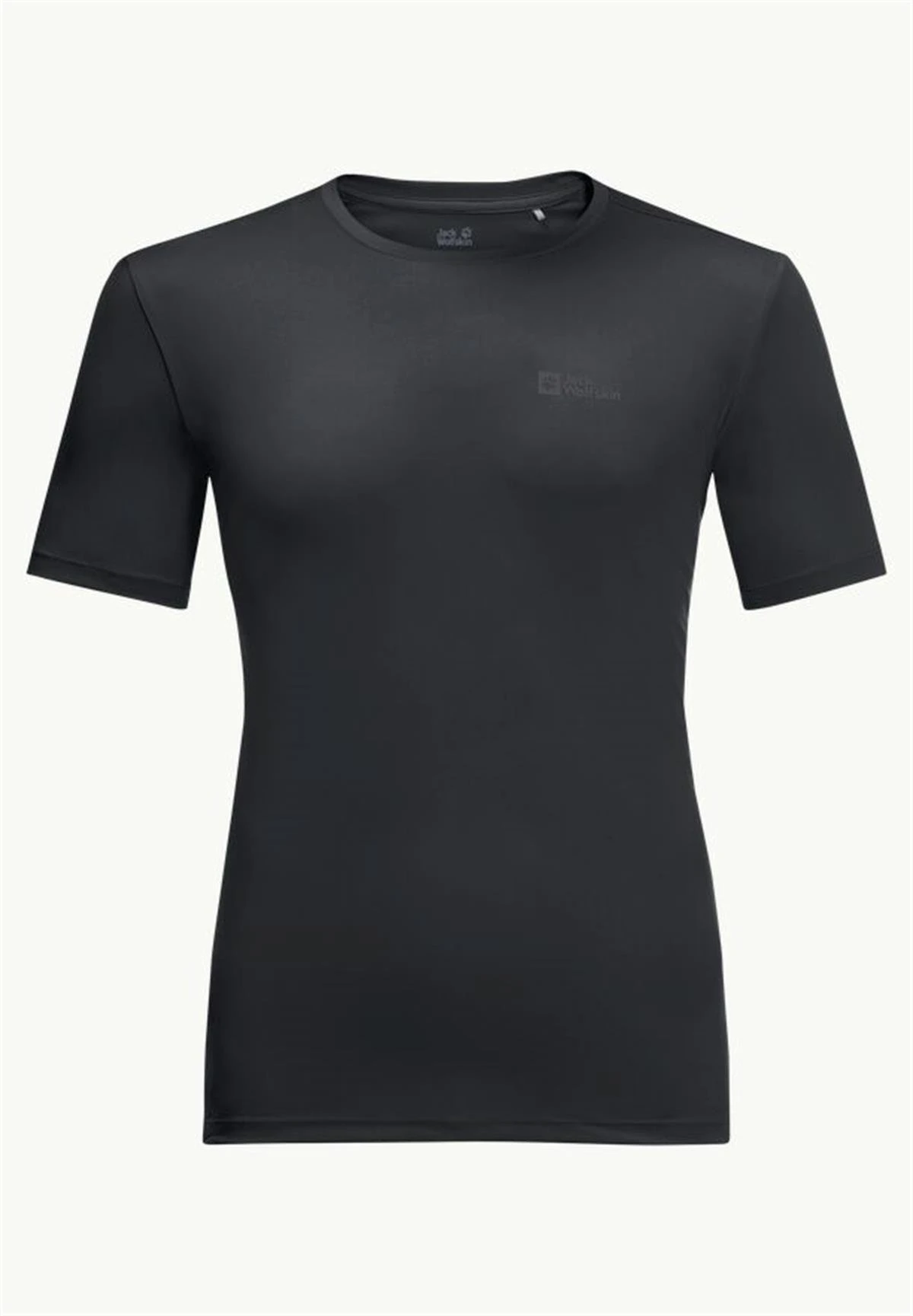 Jack Wolfskin Tech T Erkek T-Shirt 1807072-6000 Black