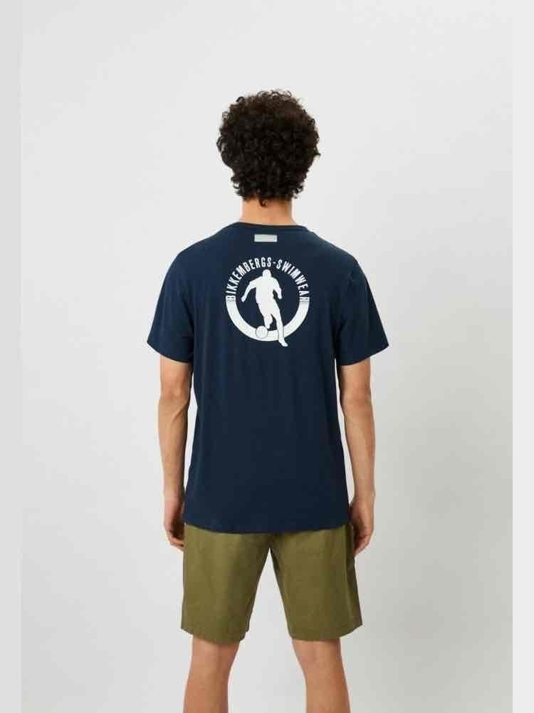 Bikkembergs BKK2MTS01 Pupino T-Shirt Navy