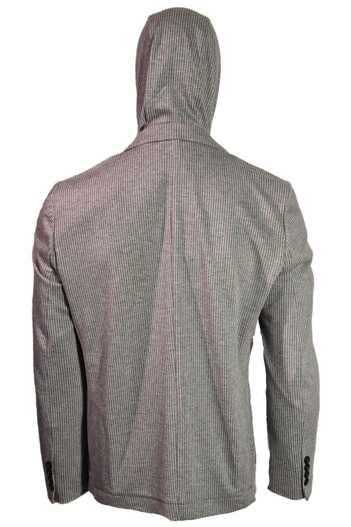 Campione 3319401 Erkek Triko Ceket Grey