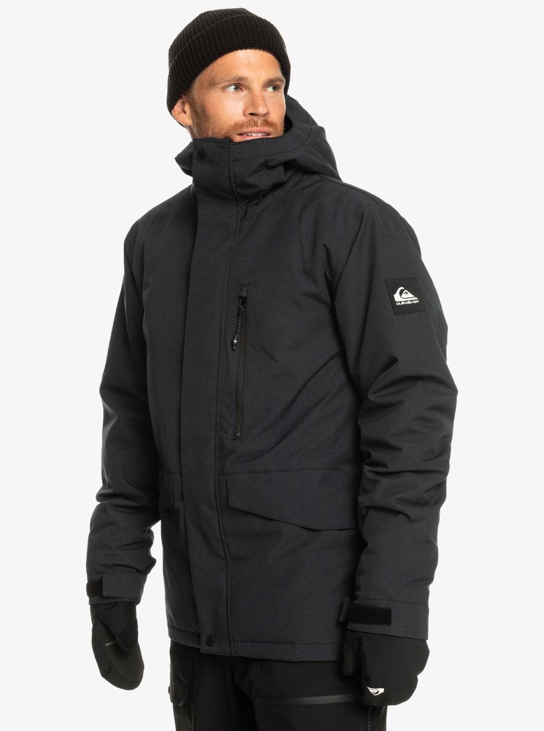 Quiksilver Mission Solid JK Snowboard Ceketi EQYTJ03266-KVJ0 Black