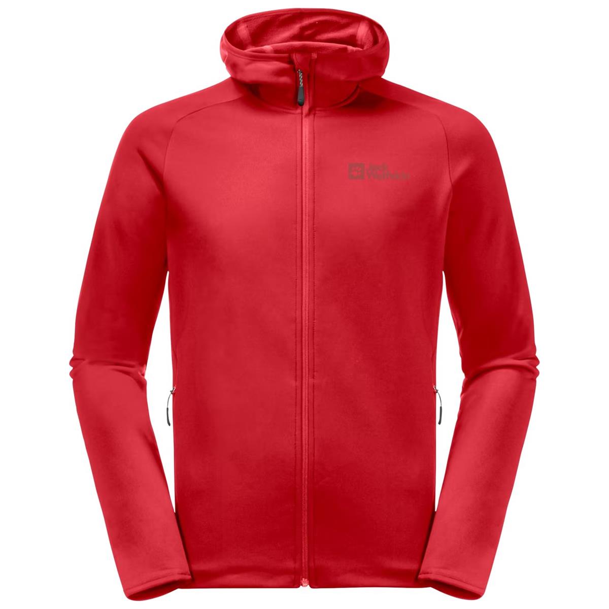 Jack Wolfskin Baiselberg Erkek Ceket 1710541-2206 Adrenalin Red