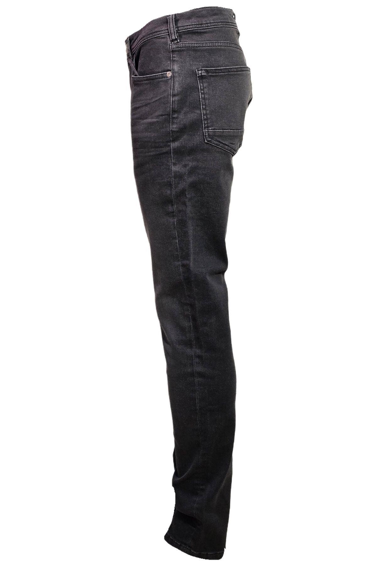 Campione 3779701 Erkek Kot Pantolon Black