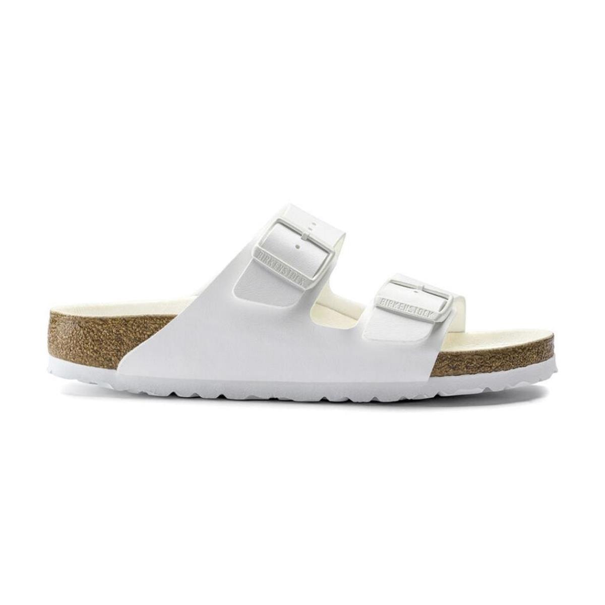 Birkenstock Arizona BF Triples Unisex Terlik 1019046-White