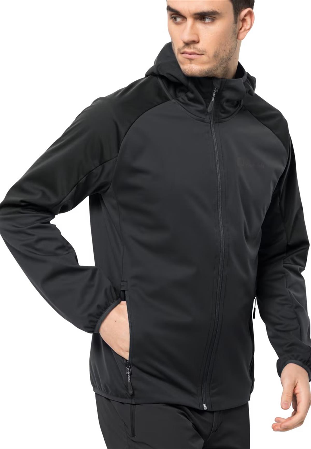 Jack Wolfskin Feldberg Hoody Erkek Ceket 1306922-6000 Black