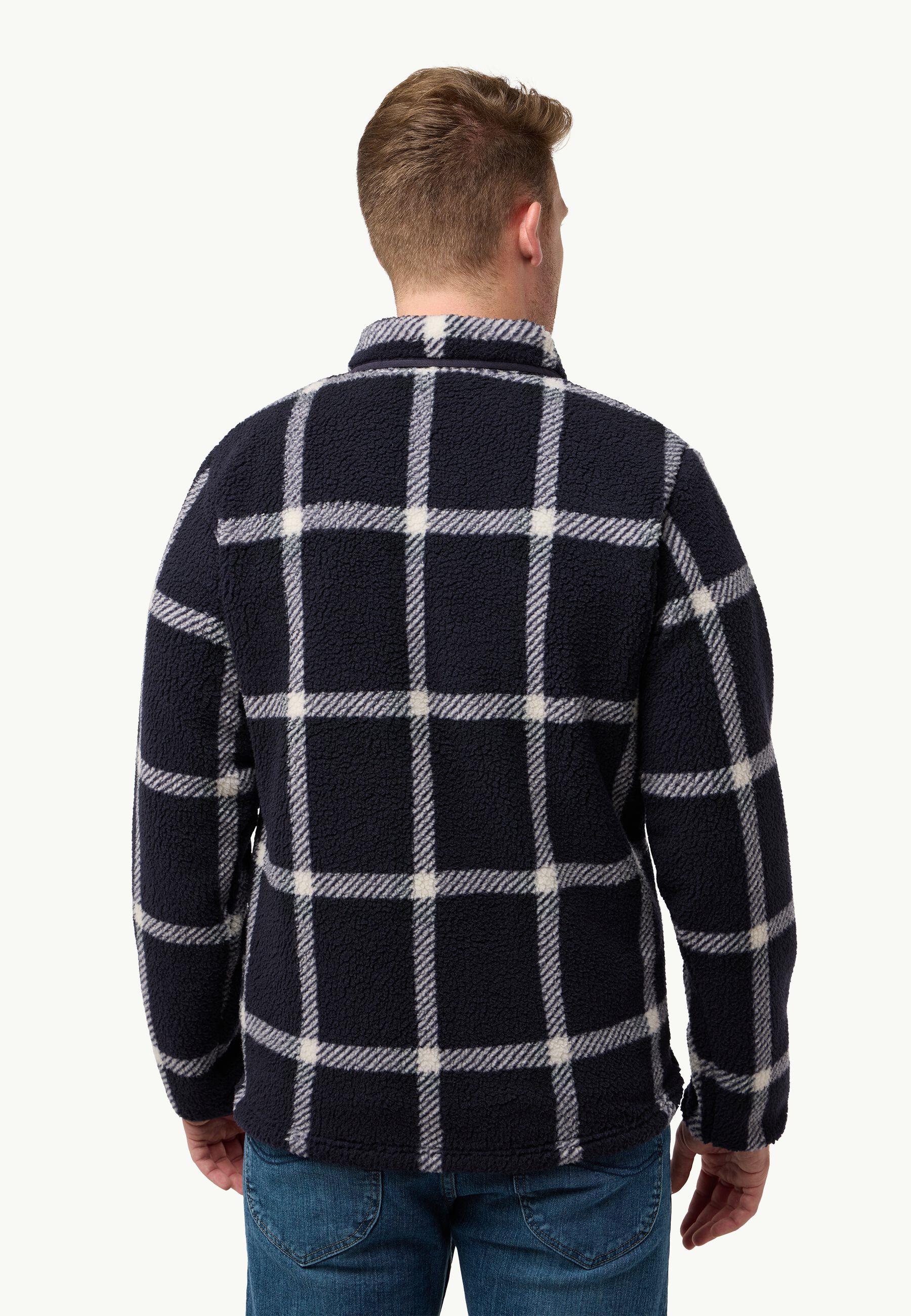 Jack Wolfskin Felslicht Check JKT M Erkek Outdoor Ceket A60058-C0413 Dark Navy