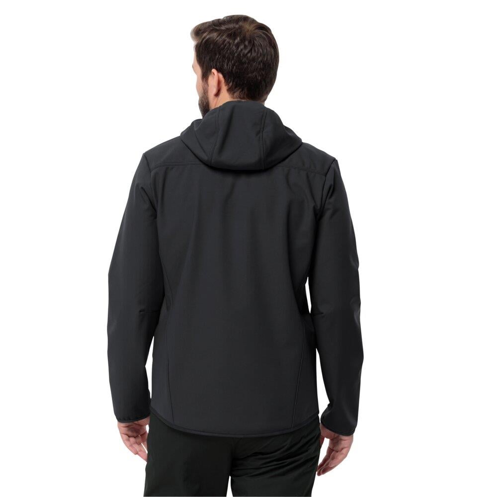 Jack Wolfskin Bornberg Hoody M Erkek Outdoor Ceket 1307471-6000 Black
