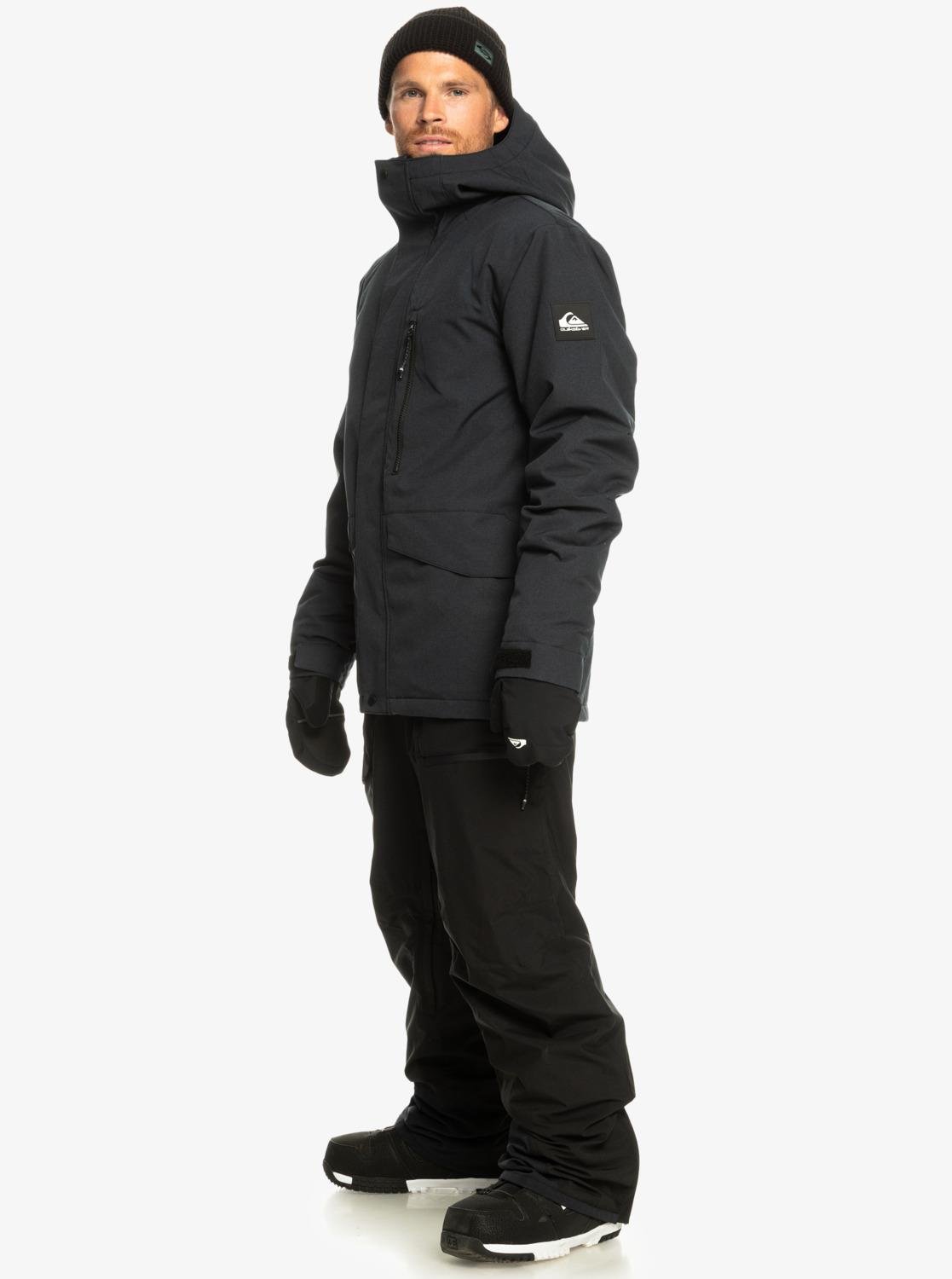 Quiksilver Mission Solid JK Snowboard Ceketi EQYTJ03266-KVJ0 Black
