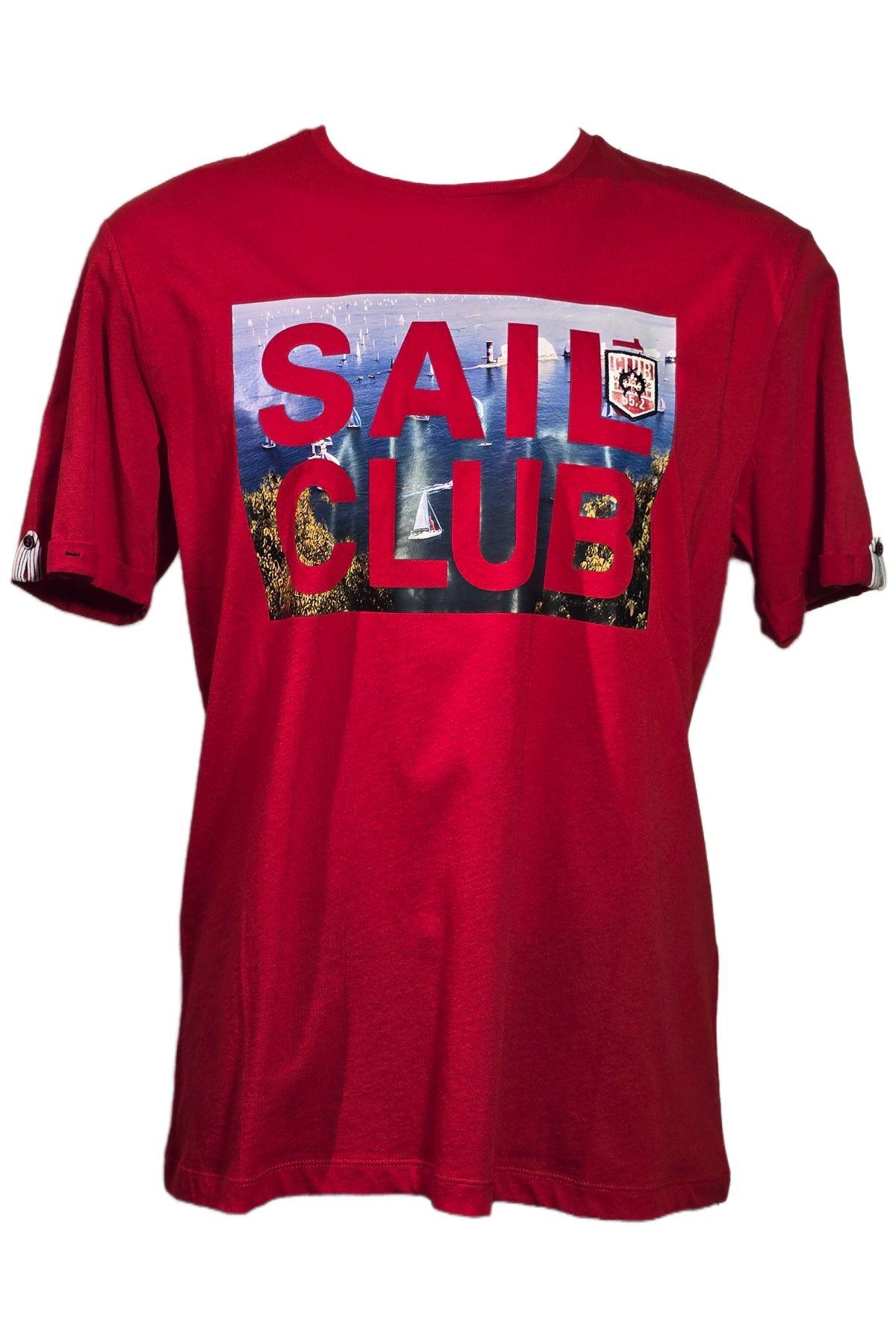 Campione 5098042 Erkek T-Shirt Red