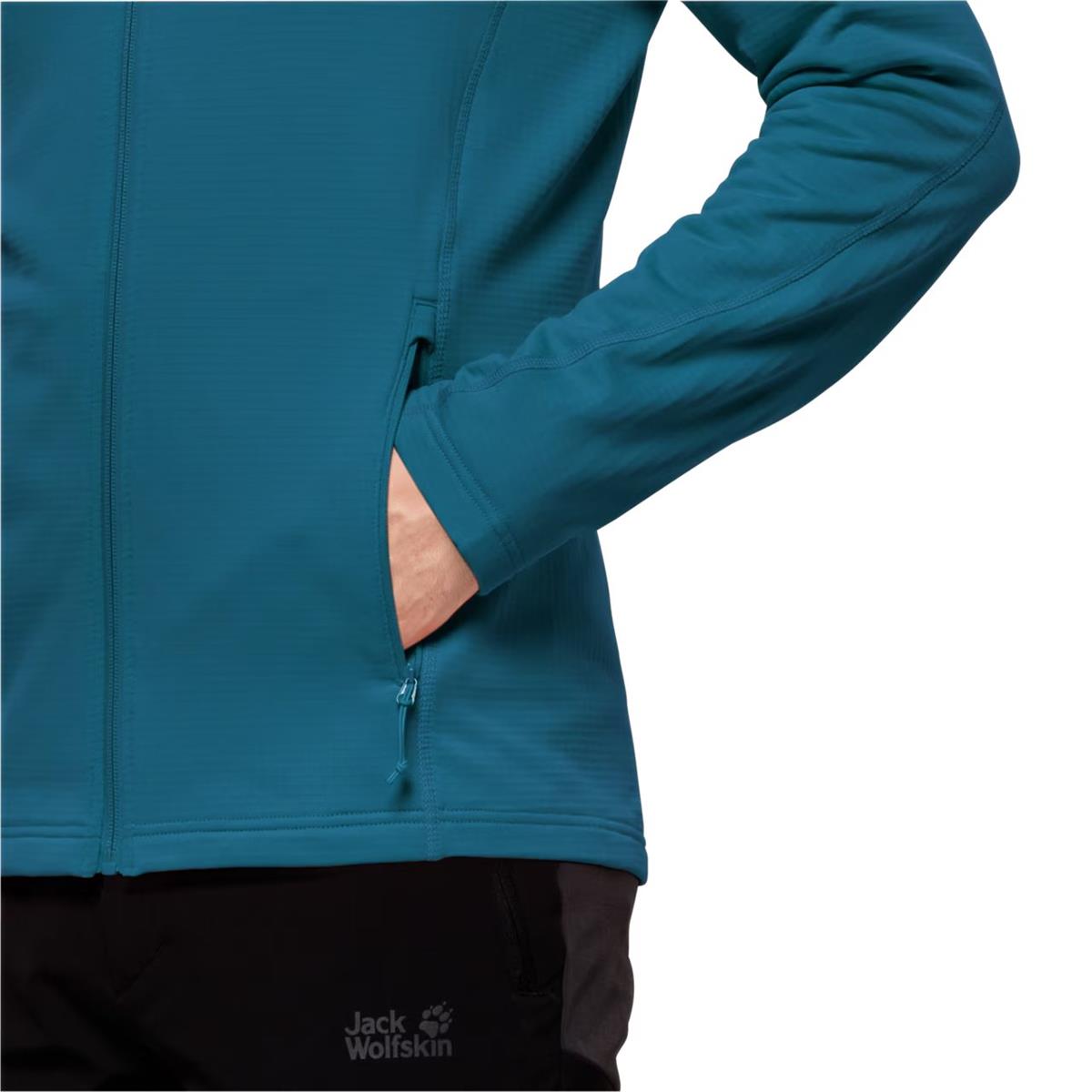 Jack Wolfskin Kolbenberg Erkek Polar Ceket 1710521- 4133 Blue Coral