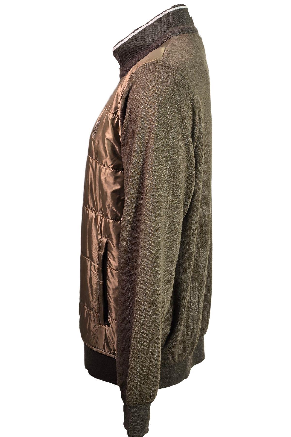 Campione 3319304 Erkek Triko Ceket Beige
