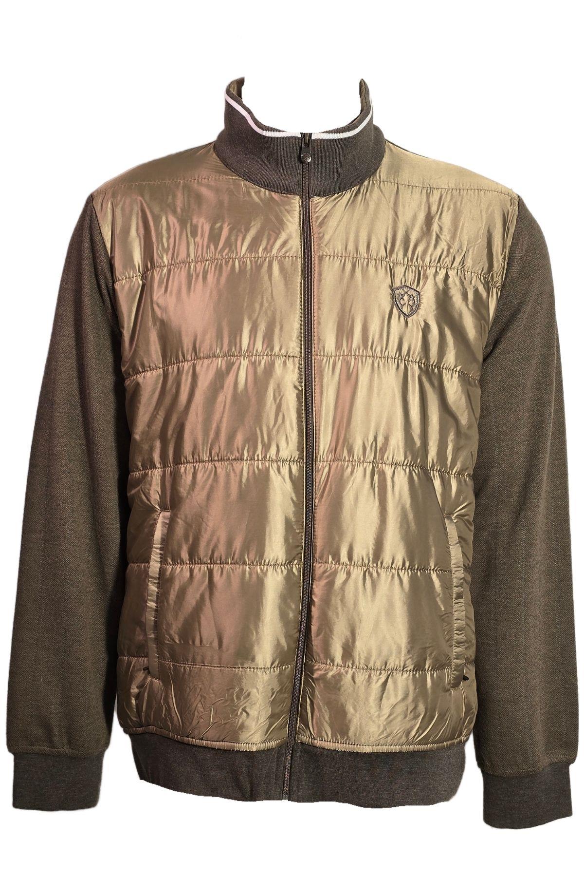 Campione 3319304 Erkek Triko Ceket Beige