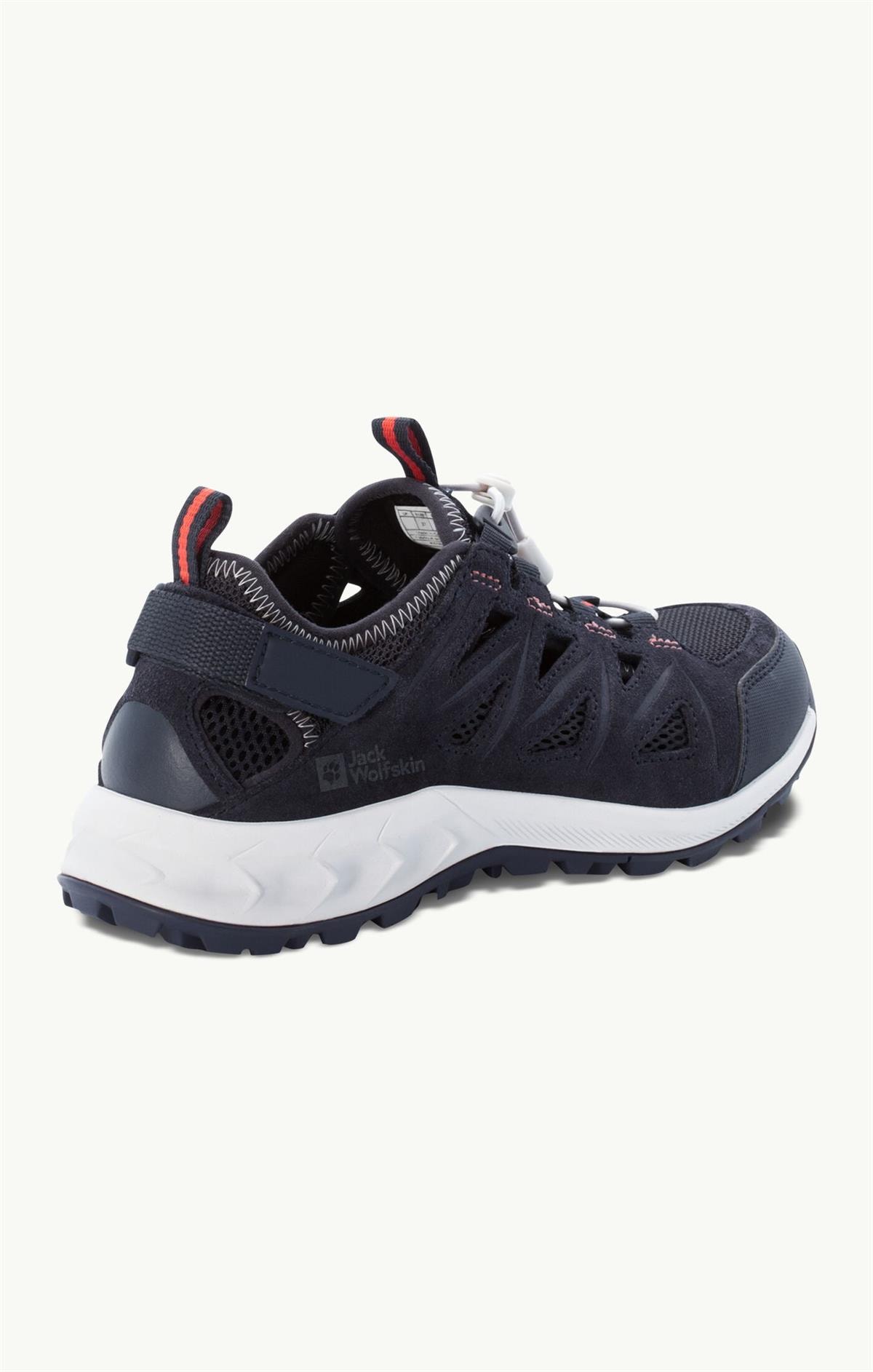 Jack Wolfskin Woodland 2 Hybrid Low Kadın Ayakkabı 4051351-1207 Dark Blue / Pink