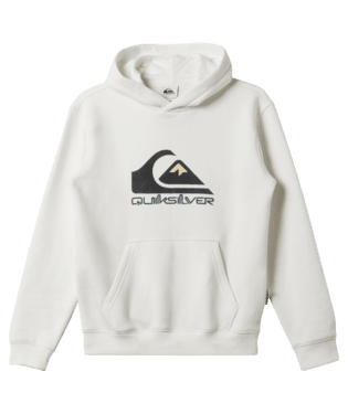 Quiksilver Big Logo Hoodie Çocuk Sweatshirt AQBFT03099-WBK0 Snow White