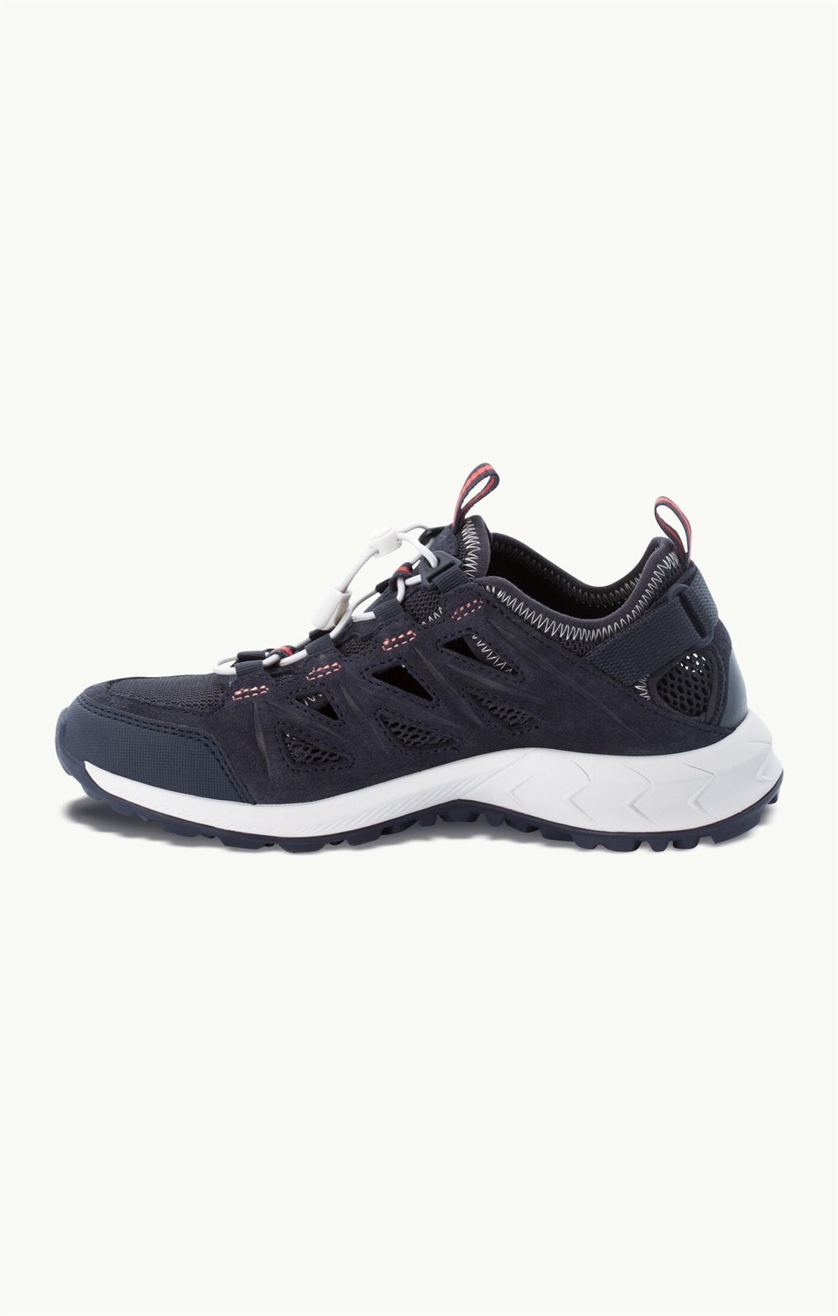 Jack Wolfskin Woodland 2 Hybrid Low Kadın Ayakkabı 4051351-1207 Dark Blue / Pink