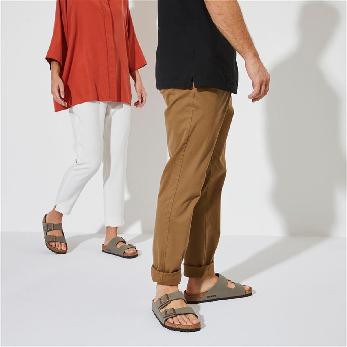 Birkenstock Arizona BF NU Unisex Terlik 151213-Stone