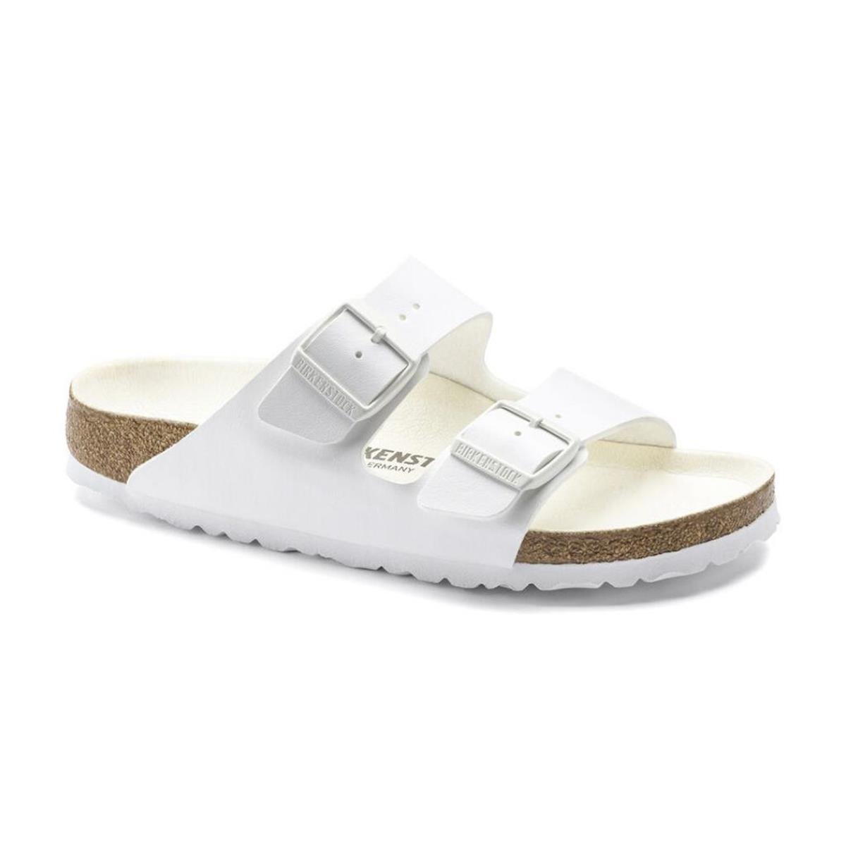 Birkenstock Arizona BF Triples Unisex Terlik 1019046-White