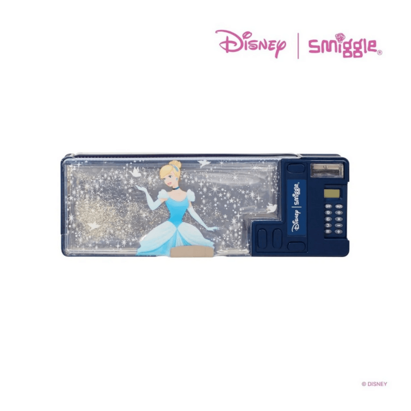 Smiggle – Disney Prenses Hesap Makineli Otomatik Kalem Kutusu