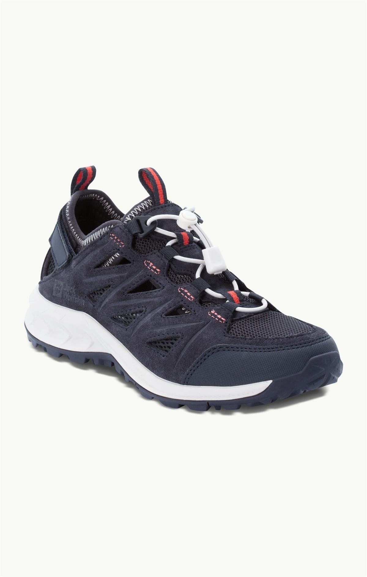 Jack Wolfskin Woodland 2 Hybrid Low Kadın Ayakkabı 4051351-1207 Dark Blue / Pink