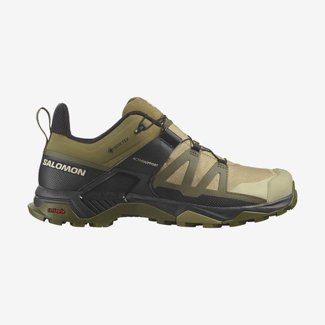 Salomon X Ultra 4 GTX Erkek Outdoor Ayakkabı L47452900 Slate Green/Olive Night/Black