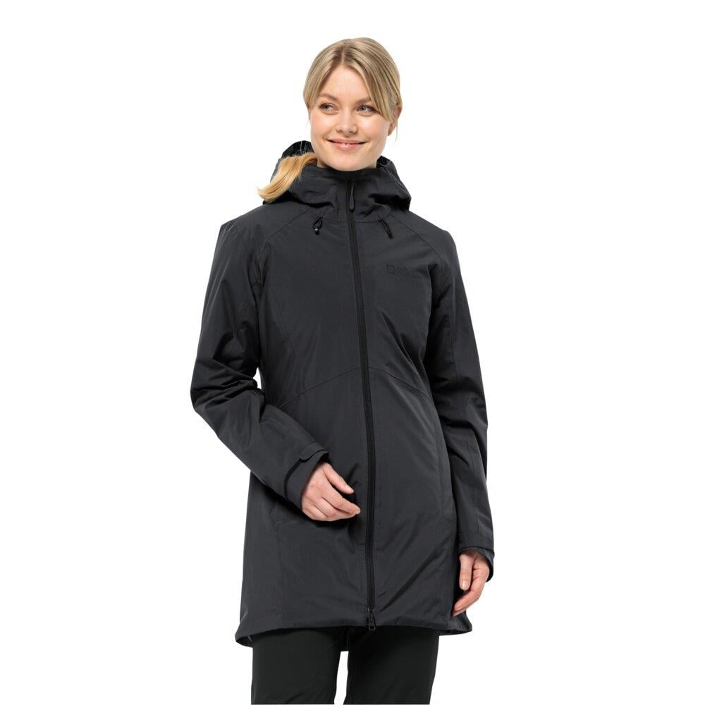 Jack Wolfskin Heidelstein INS JKT W Kadın Outdoor Ceket 1115681-6000 Black