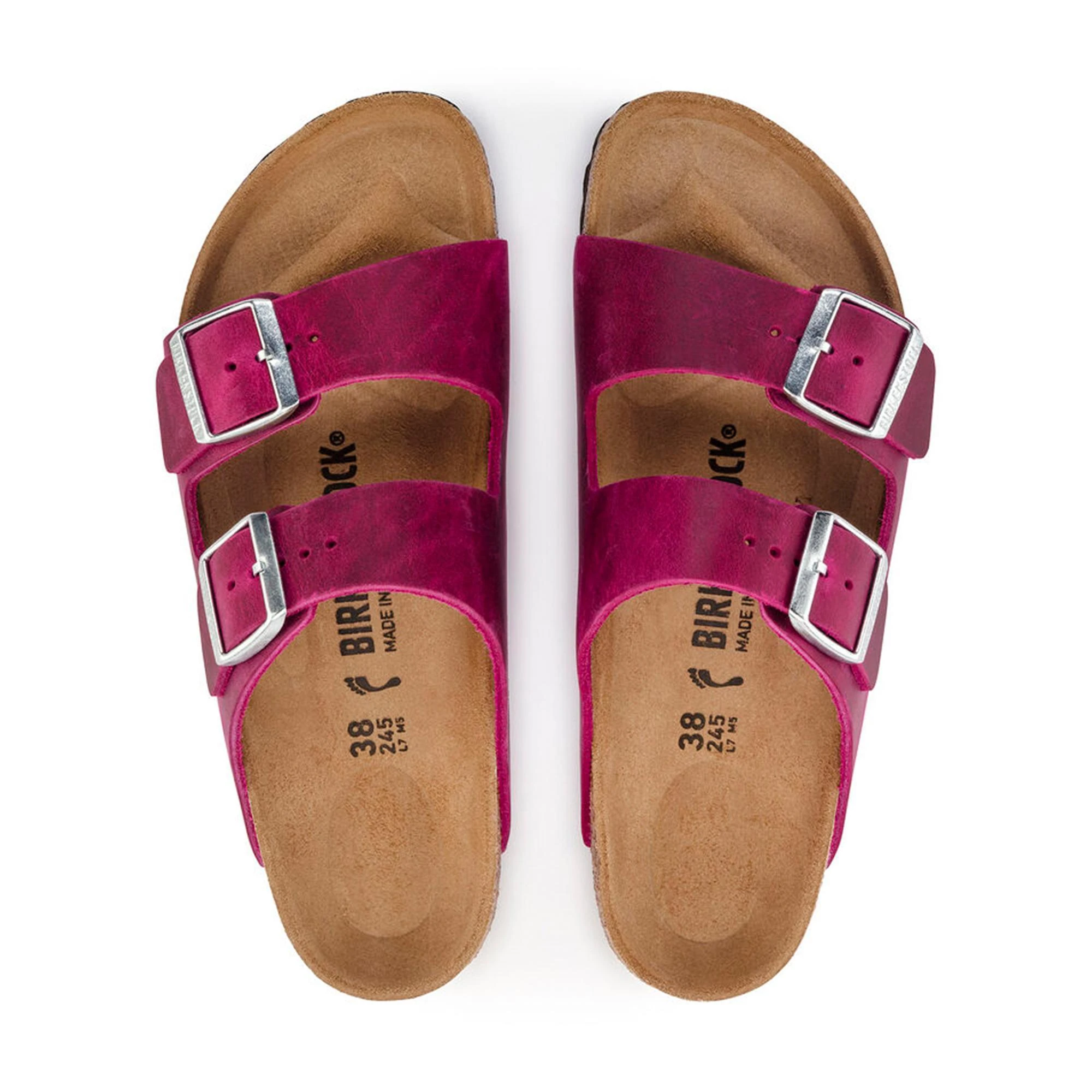 Birkenstock Arizona LEOI Kadın Terlik 1024133-Festival Fuchsia