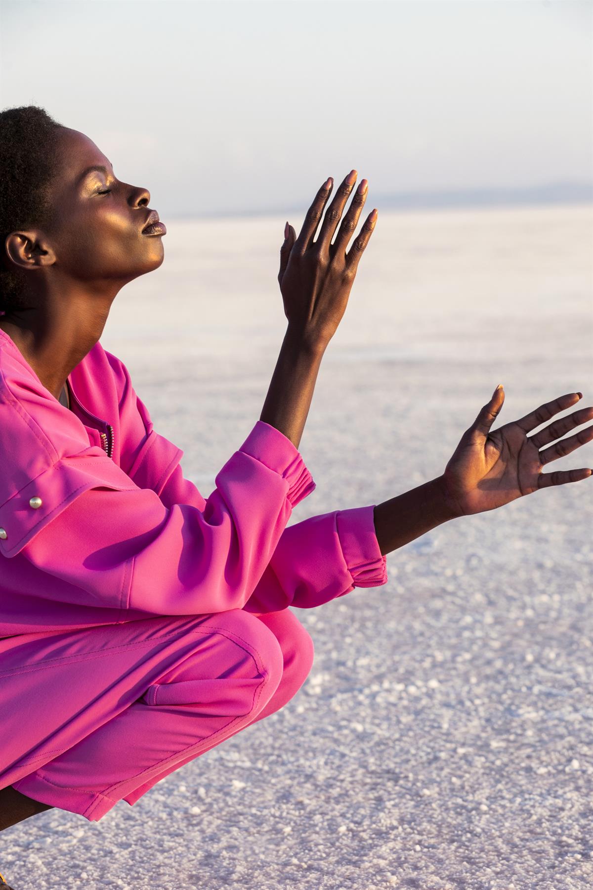 Kameya 50209 Erguvan Ceket