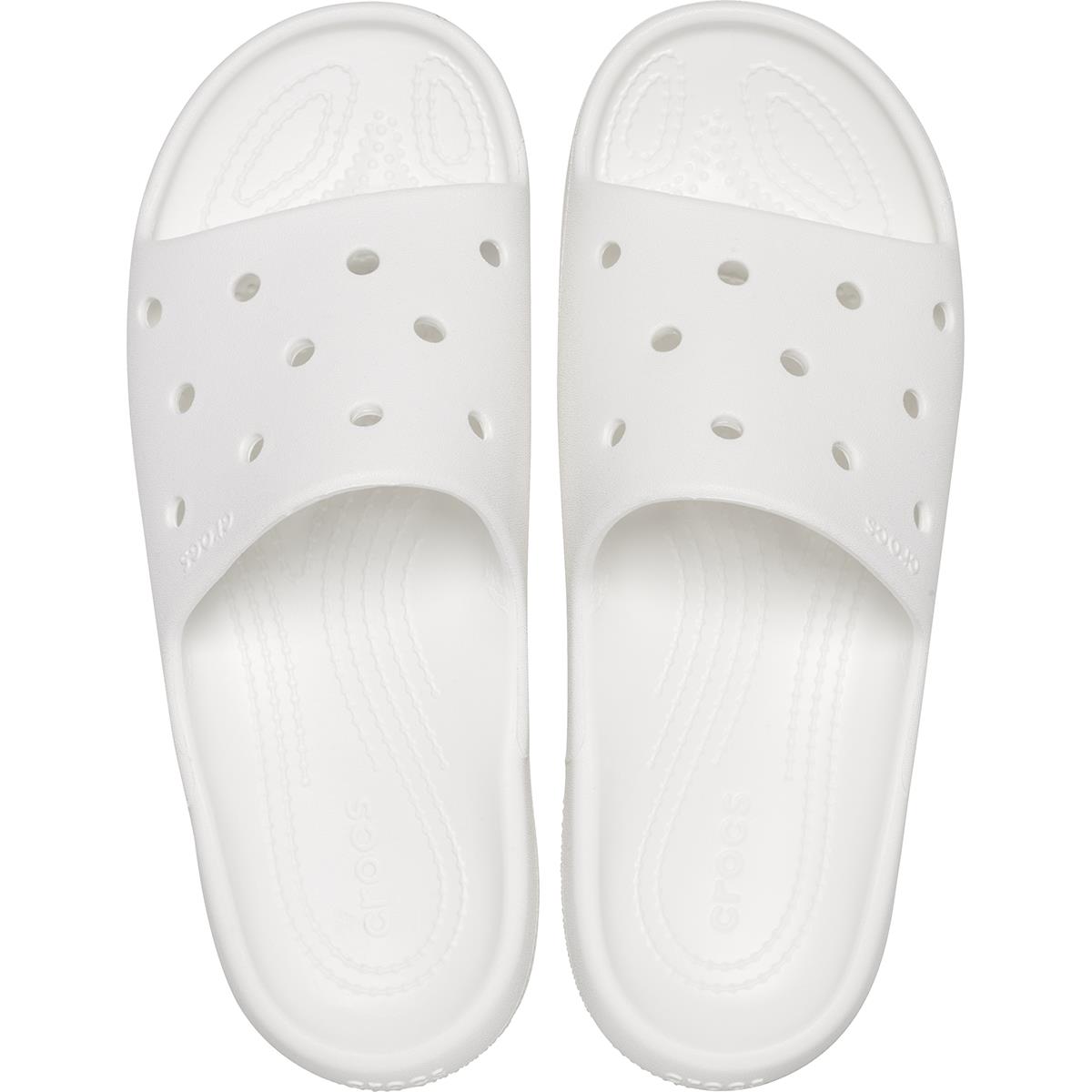Crocs Classic Slide v2 Unisex Terlik 209401-100 White