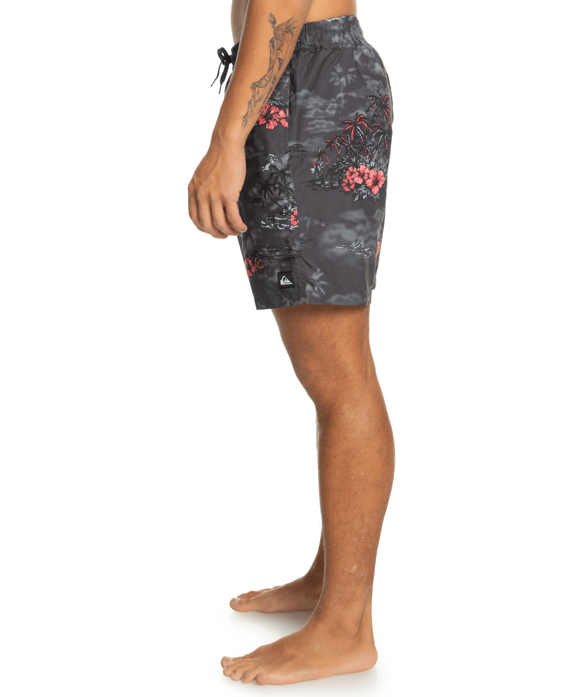 Quiksilver Longmanhill Volley Erkek Şort EQYJV04063-Tarmac