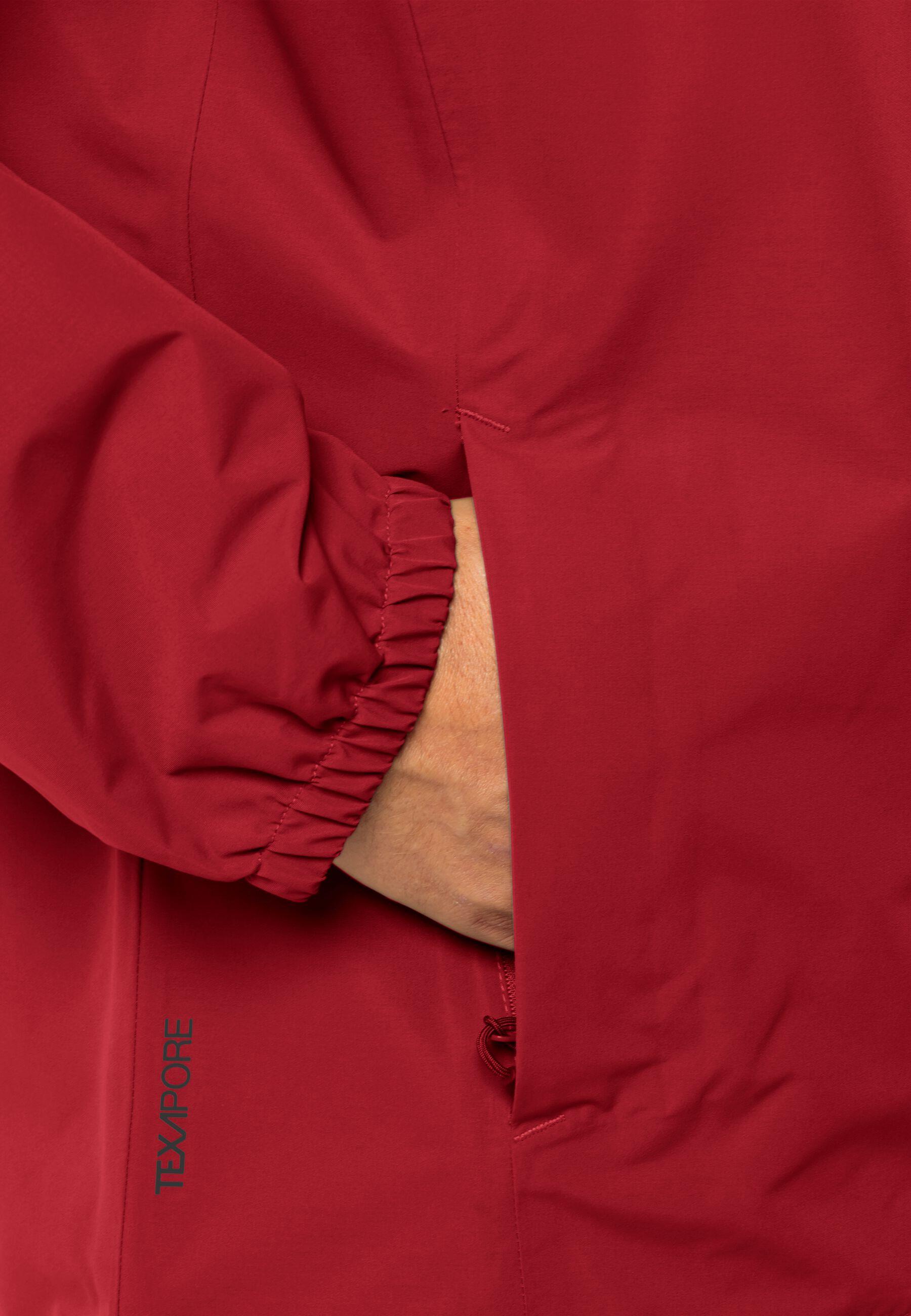 Jack Wolfskin Stormy Point 2L JKT Erkek Ceket 1111142-2607 Red Glow