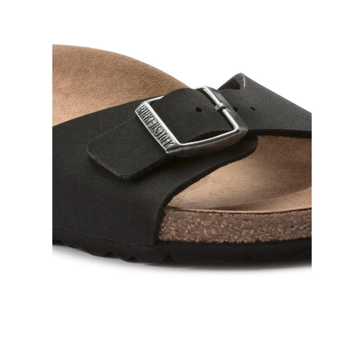 Birkenstock Madrid BF Earthy Vegan Kadın Terlik 1020060-Black